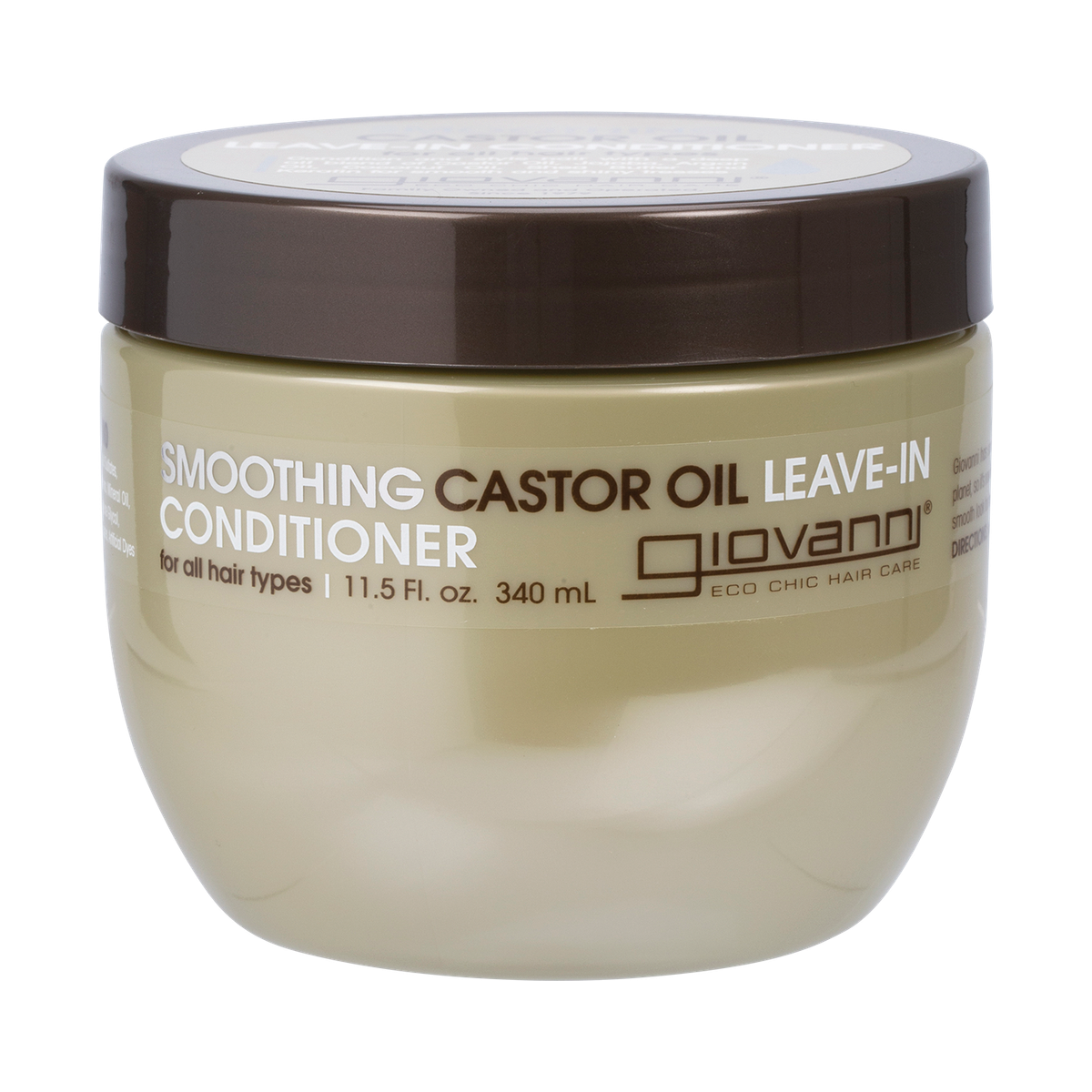Giovanni Leave-in Conditioner Castor Oil All Hair 340ml — front packshot