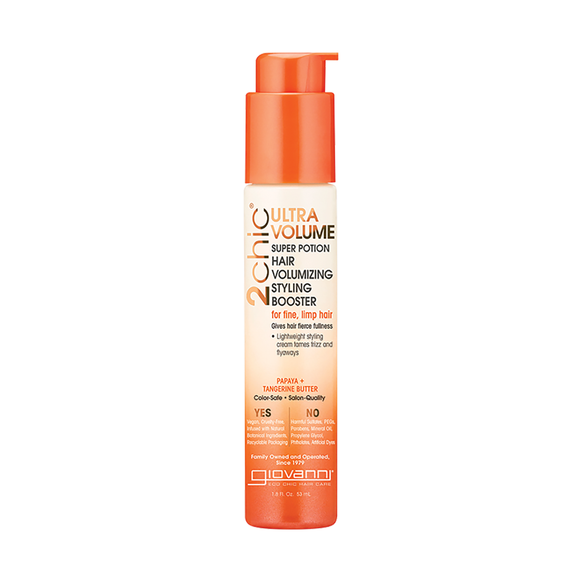 Giovanni Super Potion Volumizer 2chic Ultra Volume Fine, Limp Hair 53ml — front packshot
