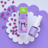 No Nasties Kids Scented Nail Polish Gummy Grape 8.5ml — styled manufacturer photograph; props not included