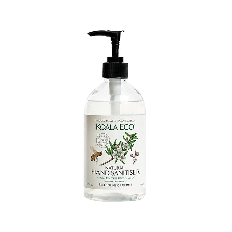 Koala Eco Hand Sanitiser Lemon Scented Tea Tree & Tea Tree 500ml product image 1