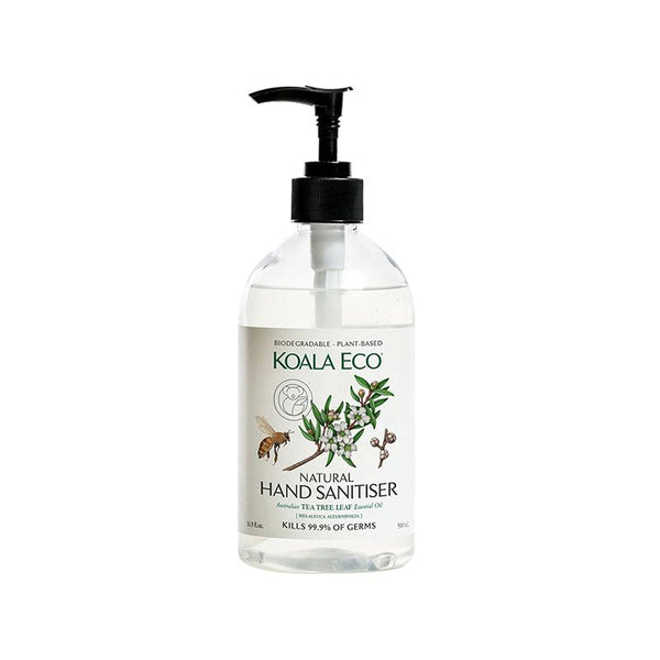 Koala Eco Hand Sanitiser Lemon Scented Tea Tree & Tea Tree 500ml