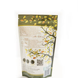 Healing Concepts Organic Mullein 40g back label: brewing directions and allergy alert