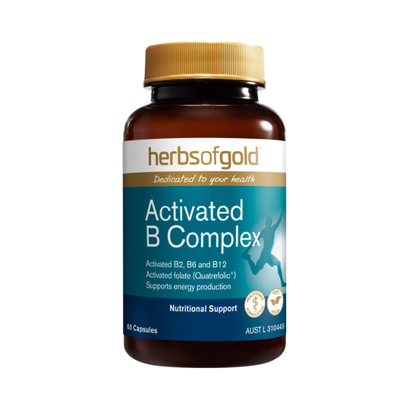 Herbs of Gold Activated B Complex front product image