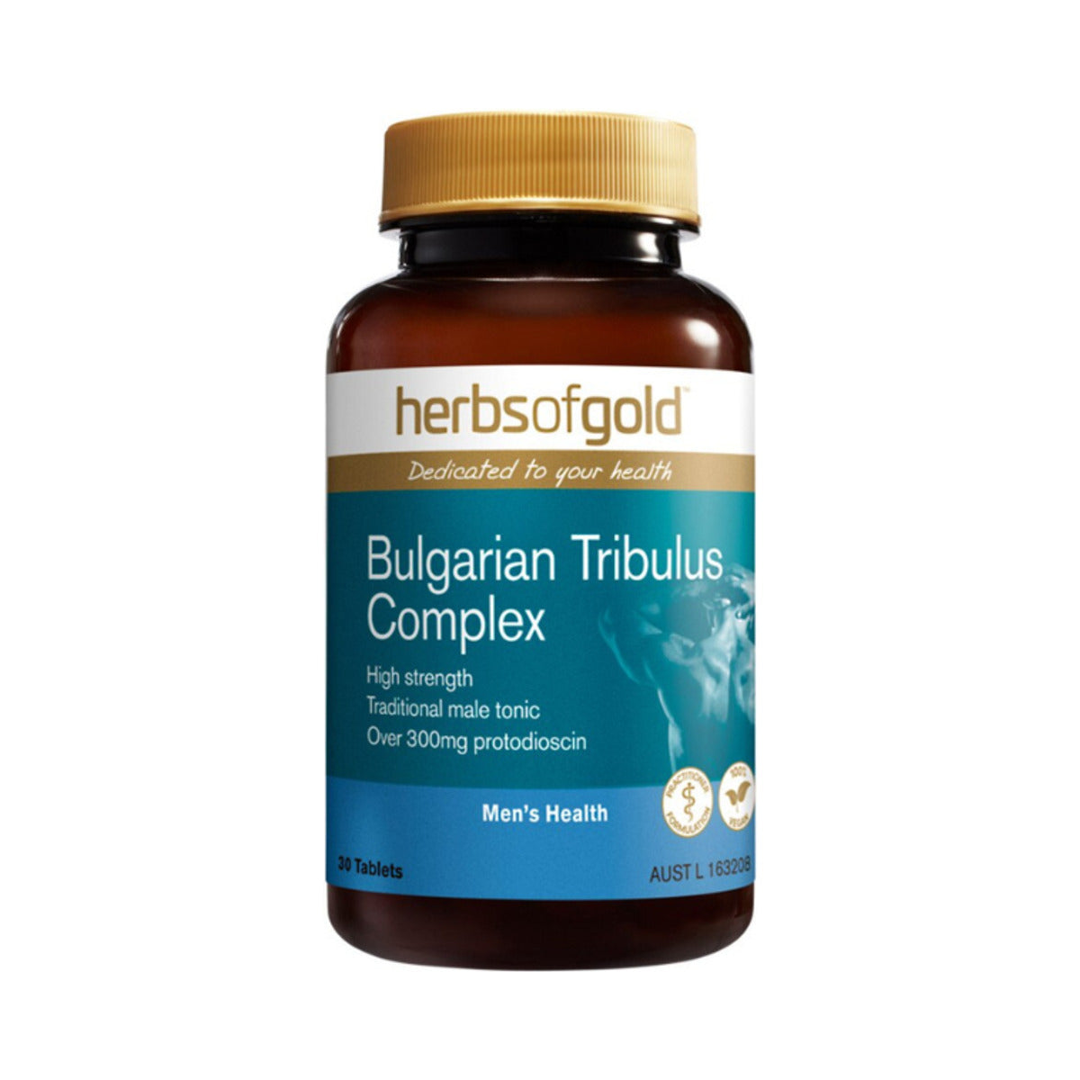 Herbs of Gold Bulgarian Tribulus Complex 30 Tablets front product image