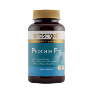 Herbs of Gold Prostate Pro 60 Tablets front product image
