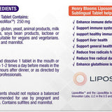 Henry Blooms Liposomal Glutathione Sublingual 30 Tabs