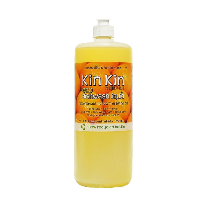 Kin Kin Naturals Eco Dishwash Liquid Tangerine & Mandarin 1050ml packshot
