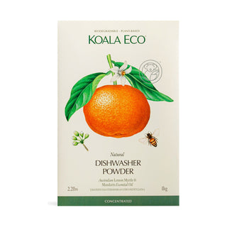 Koala Eco Dishwasher Powder Lemon Myrtle & Mandarin 1kg — official product packshot