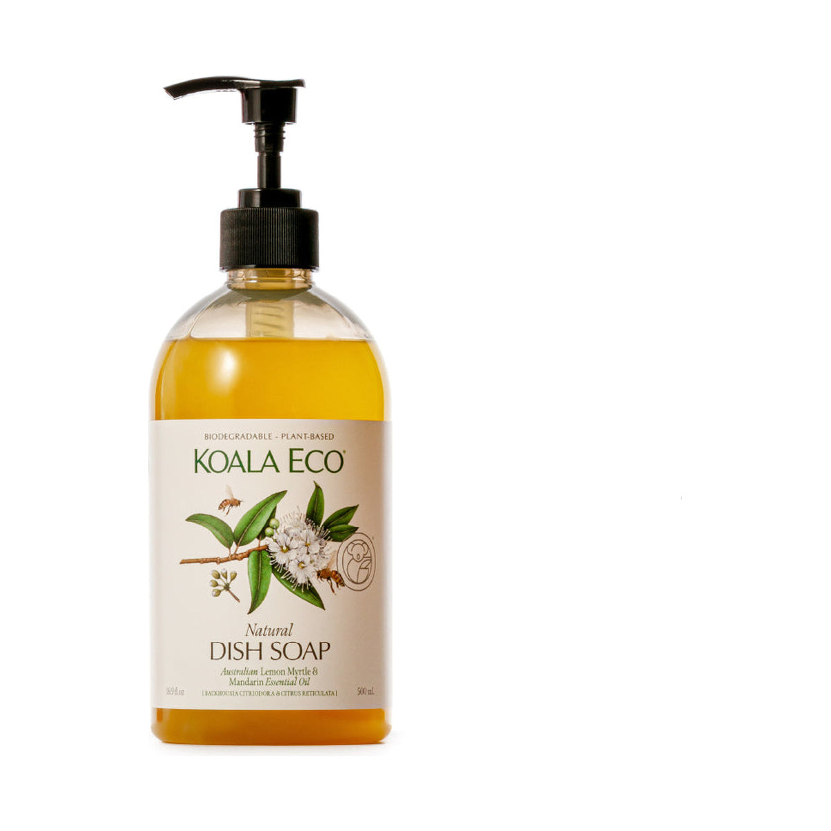 Koala Eco Dish Soap Lemon Myrtle & Mandarin — official product packshot