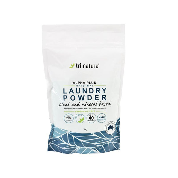 Tri Nature Alpha Plus Laundry Powder Soft Pack 1kg