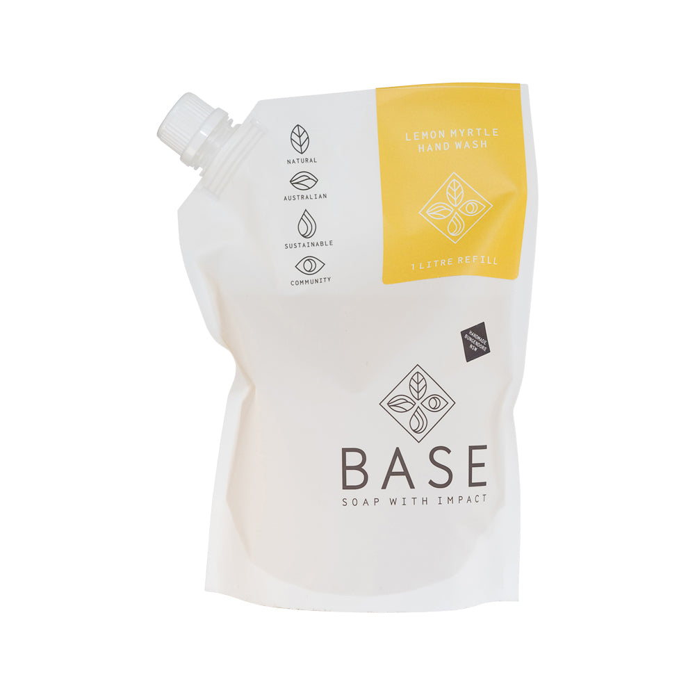 Base Lemon Myrtle Hand Wash Refill 1L — original supplier packshot