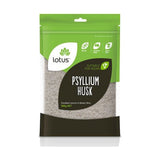 Lotus Psyllium Husks 500g front pack on white background