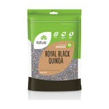 Lotus Quinoa Grain Black Organic 500g front pack on white background