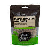 Honest to Goodness Maple Roasted Almonds 200g front pack