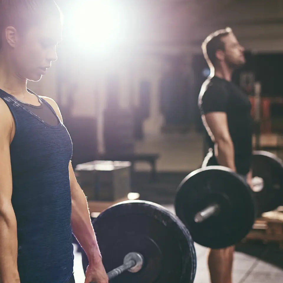 Mineralyte official Sports+ lifestyle image showing adults training in a gym