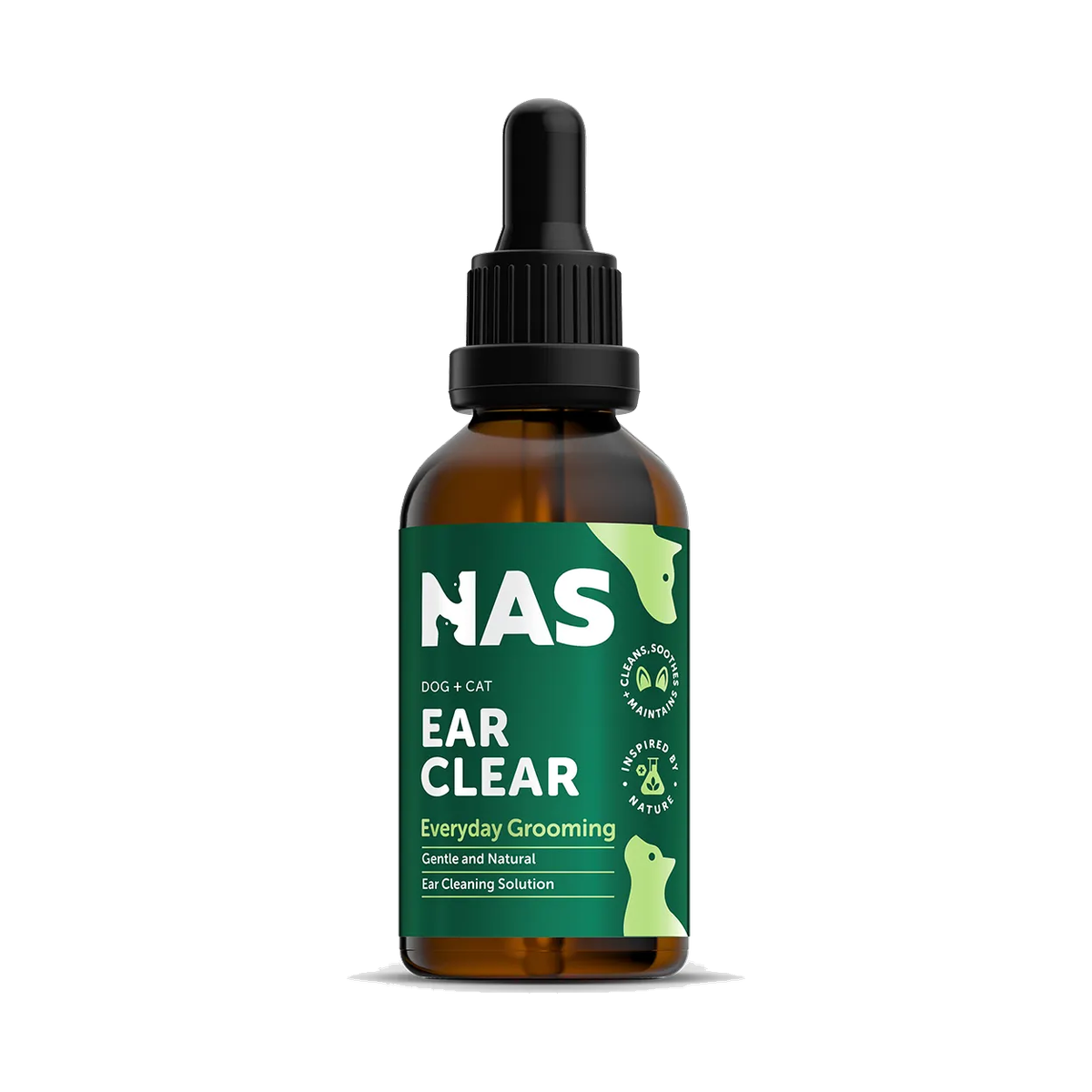 Natural Animal Solutions Ear Clear 50ml – dropper bottle