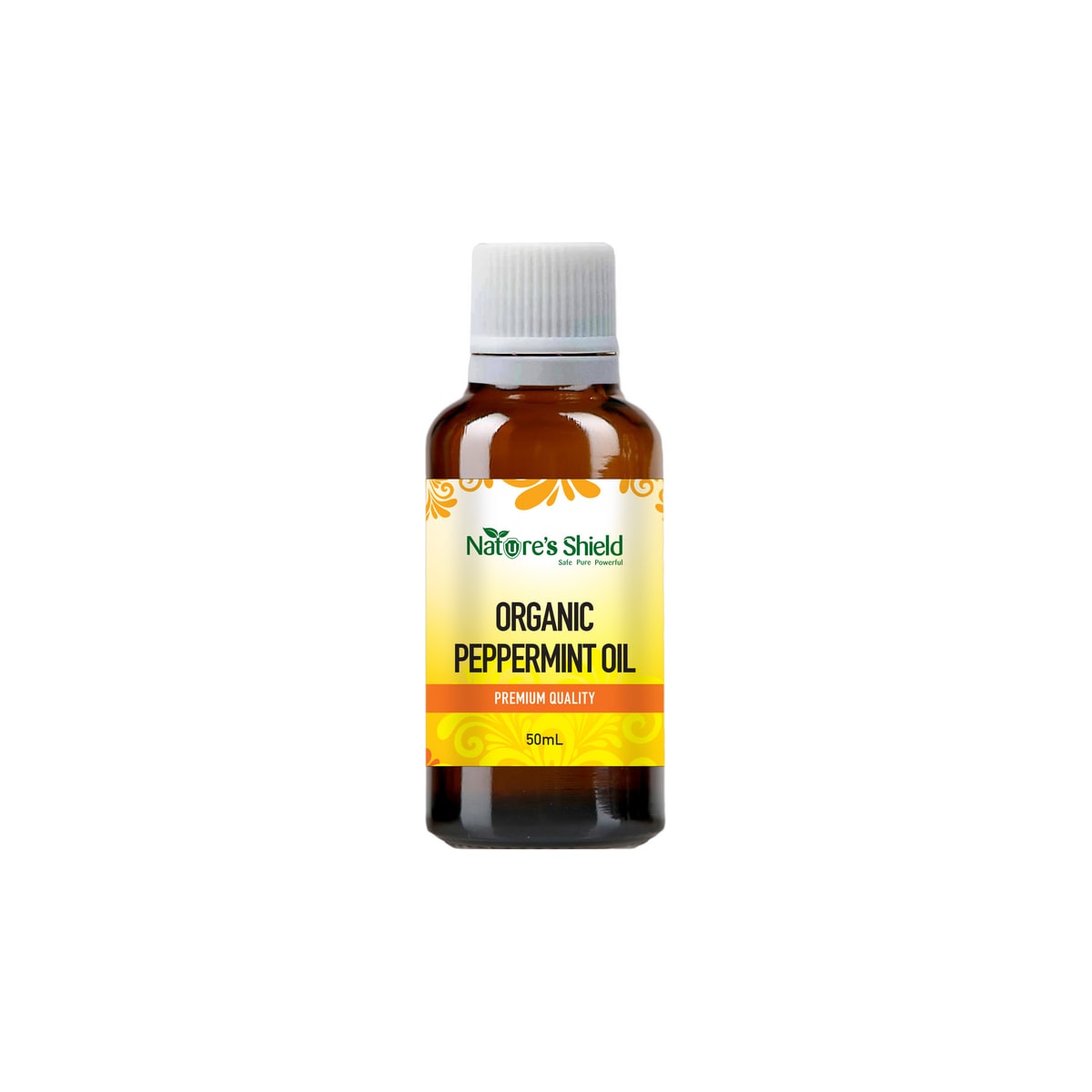 Natures Shield Organic Essential Oil Peppermint 50ml