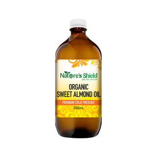 Natures Shield Organic Sweet Almond Oil 200ml product image