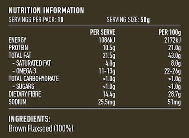 Lotus Linseed (Flaxseed) Brown 500g