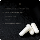 Nature's Body NMN 500mg 60 Capsules product information graphic
