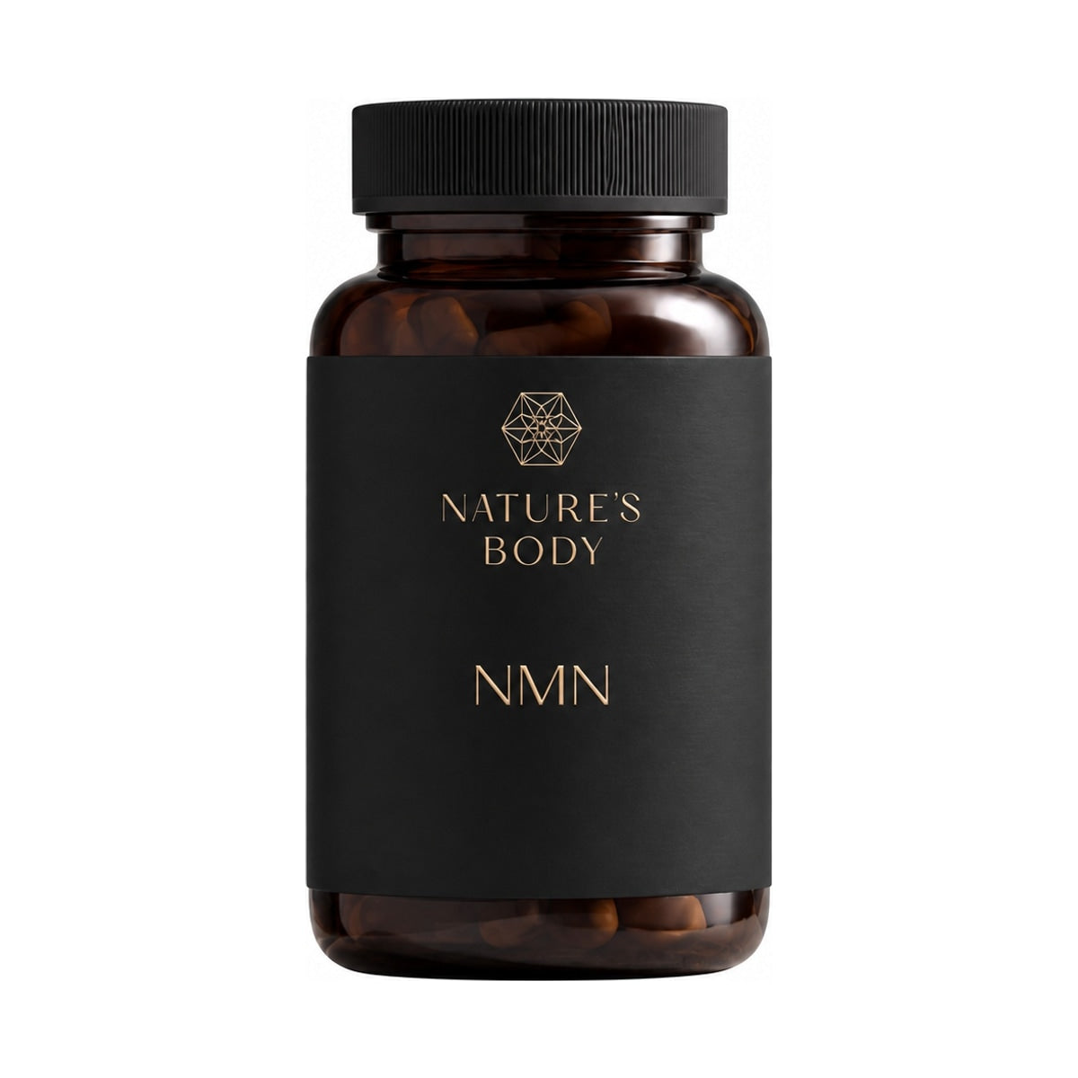 Nature's Body NMN 500mg 60 Capsules front pack on white background