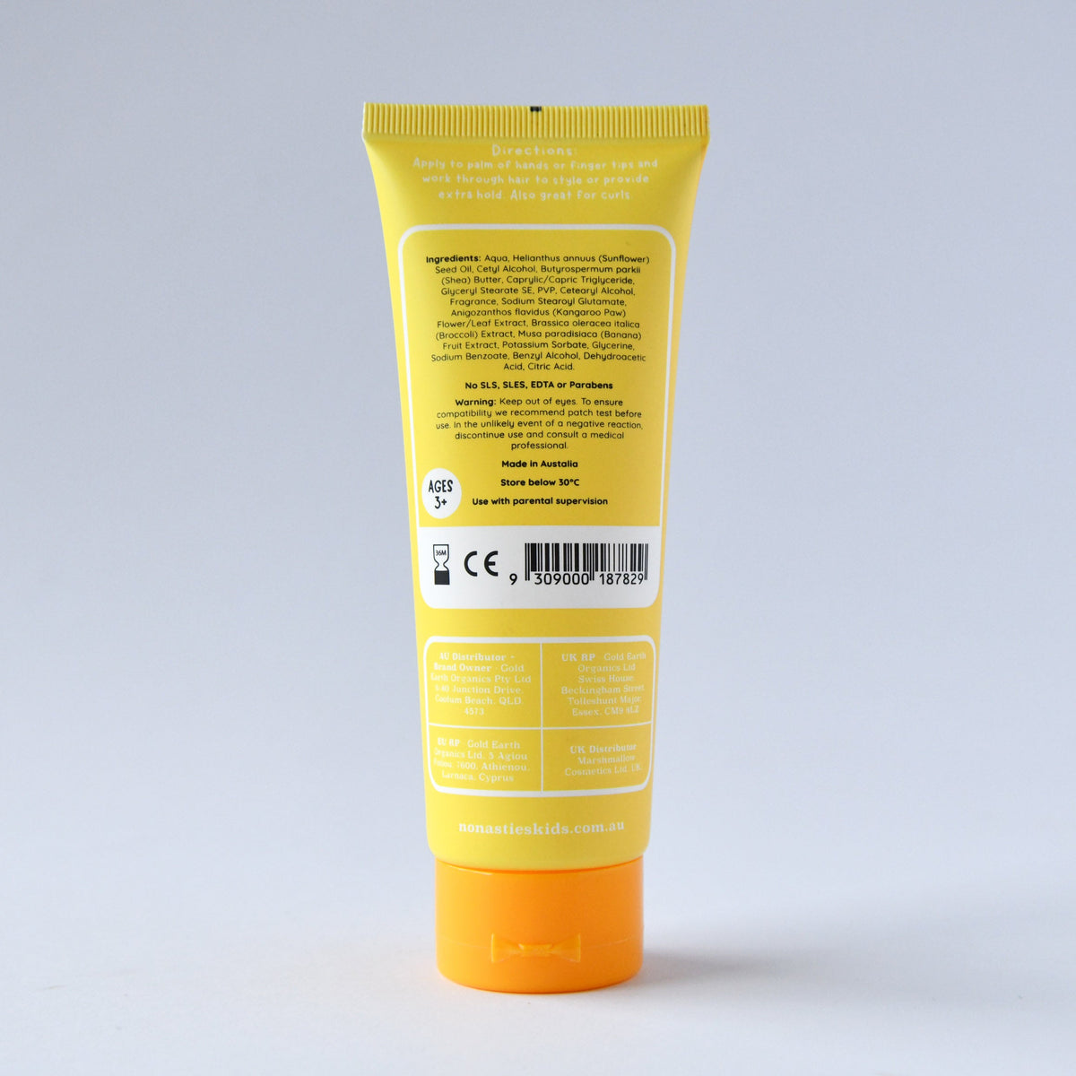 No Nasties Kids Plant Based Hair Paste Coconut & Lime 125ml lifestyle image 4