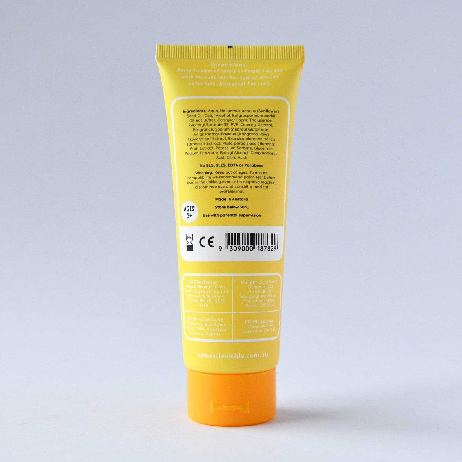 No Nasties Kids Plant Based Hair Paste Coconut & Lime 125ml lifestyle image 4