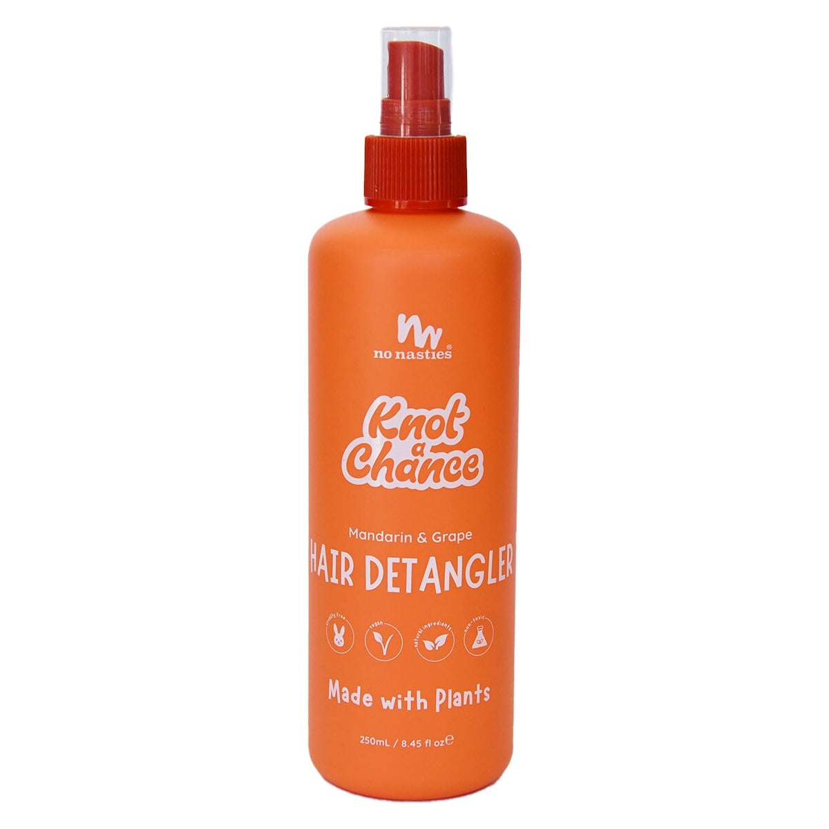No Nasties Kids Hair Detangling Spray Mandarin & Grape 250ml