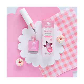 No Nasties Kids Water-Based Nail Polish Pastel Pink 8.5ml