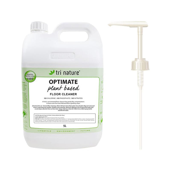 Tri Nature Optimate Floor Cleaner Bulk with pump 5L