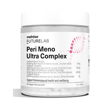 Melrose FutureLab Peri Meno Ultra Complex 60 Capsules front pack
