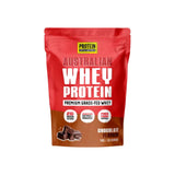 Protein Supplies Australia Australian Whey Protein 1kg Chocolate packshot on white background