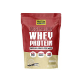 Protein Supplies Australia Australian Whey Protein 1kg Vanilla packshot on white background