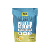 Protein Supplies Australia WPI Whey Protein Isolate 500g Banana packshot on white background
