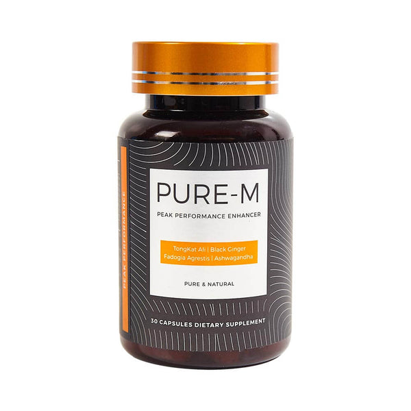 Pure Nature Labs PURE-M Premium Tongkat Ali & Enhancer Supplements 30 Capsules