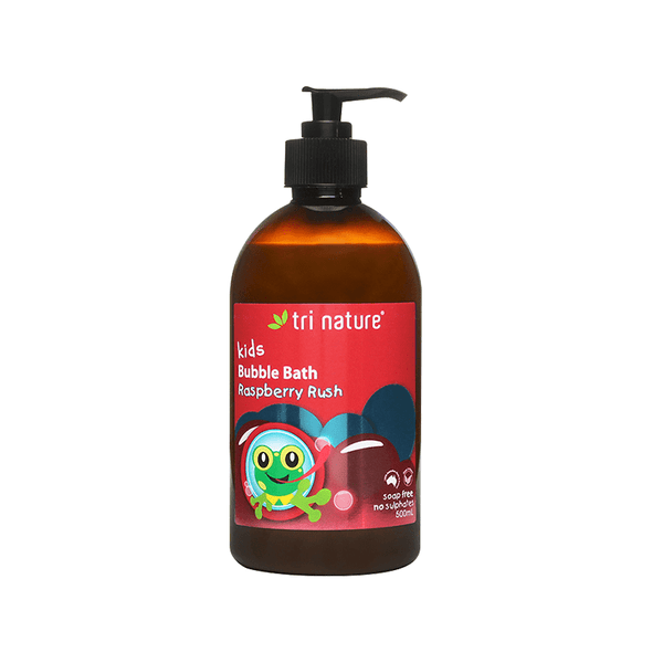 Tri Nature Kids Bubble Bath Raspberry 500ml