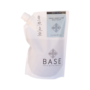 Base Body Wash Snowy Mountain Refill 1L — original supplier packshot