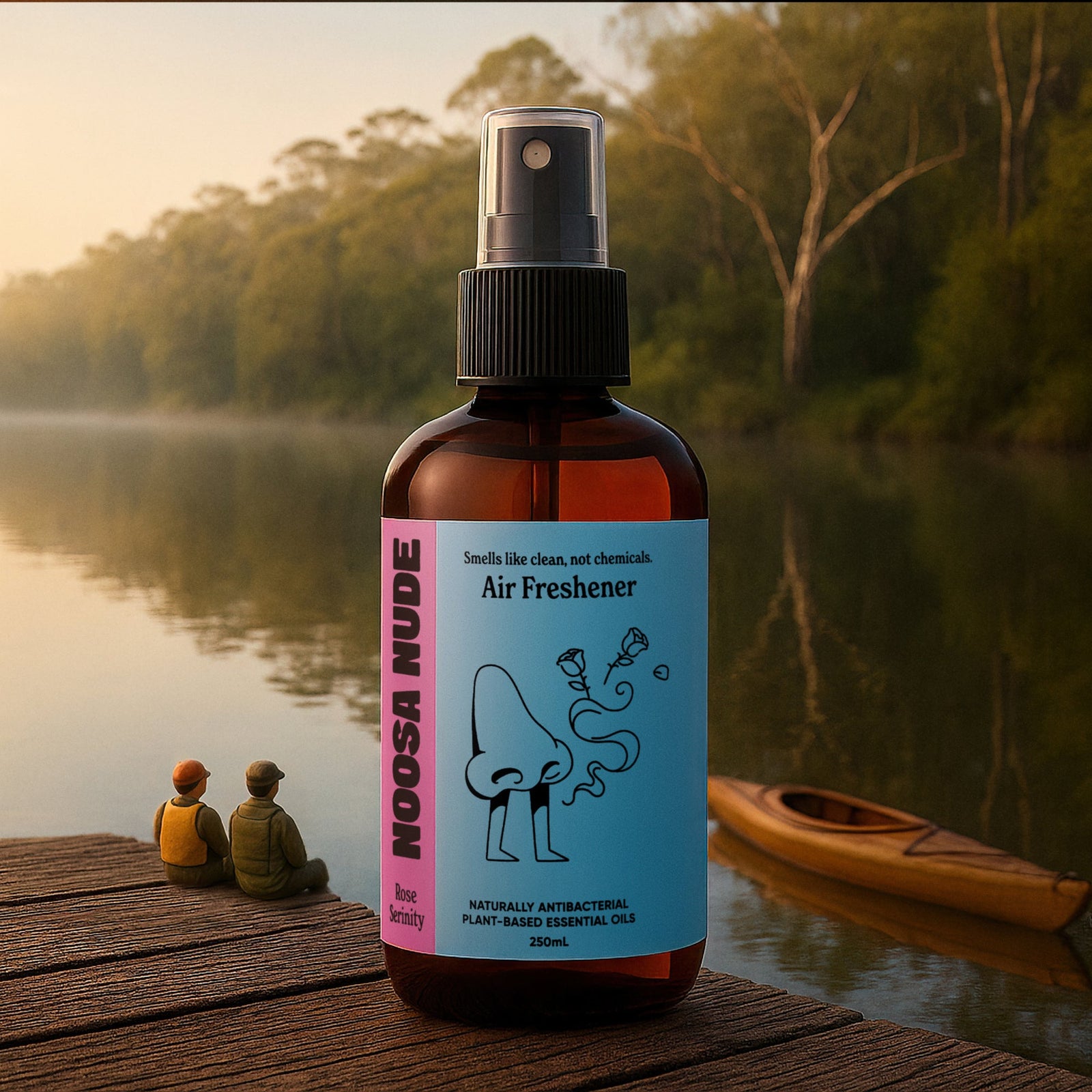 Noosa Nude Air Freshener Rose Serenity 250ml lifestyle image
