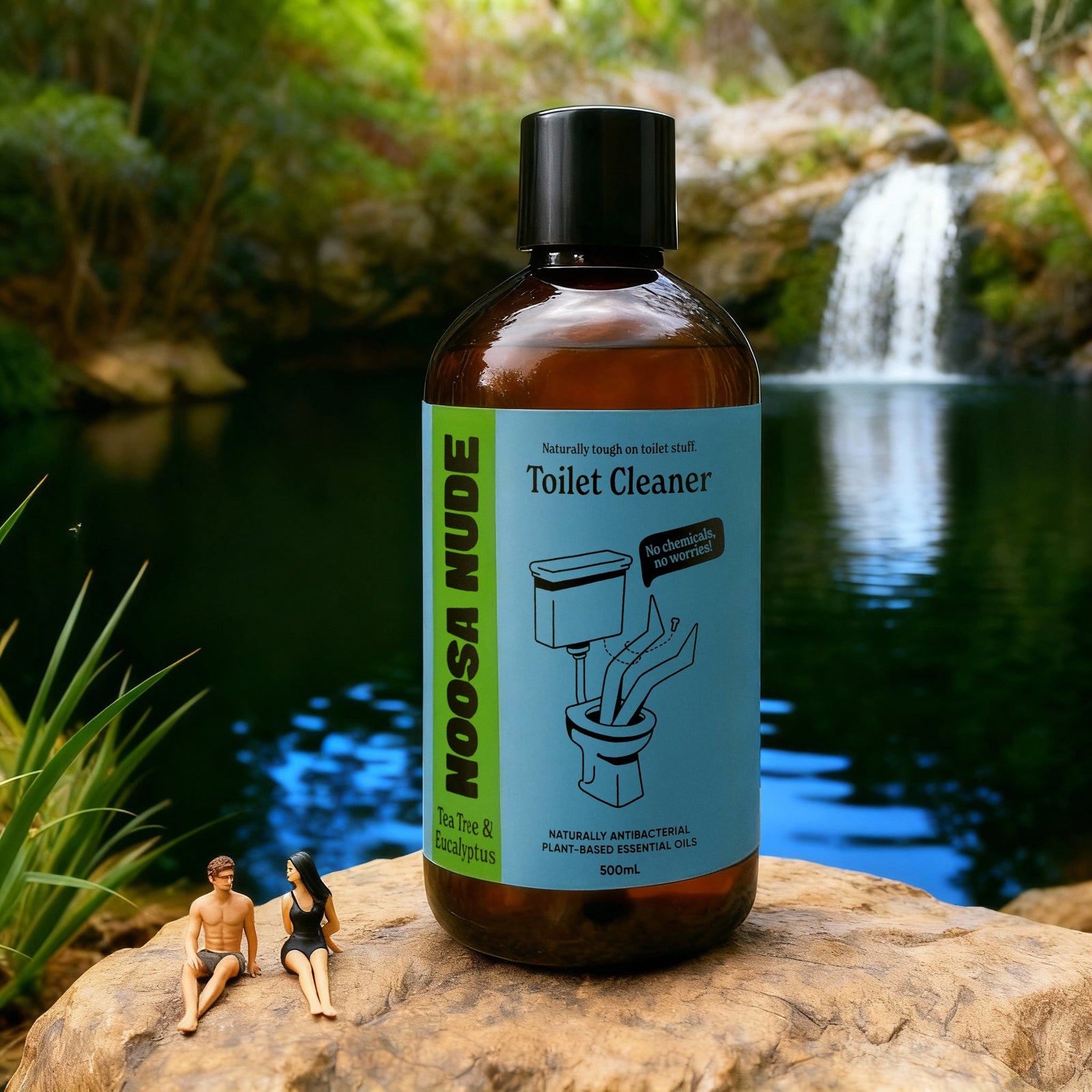 Noosa Nude Toilet Cleaner Eucalyptus & Tea Tree 500ml lifestyle image