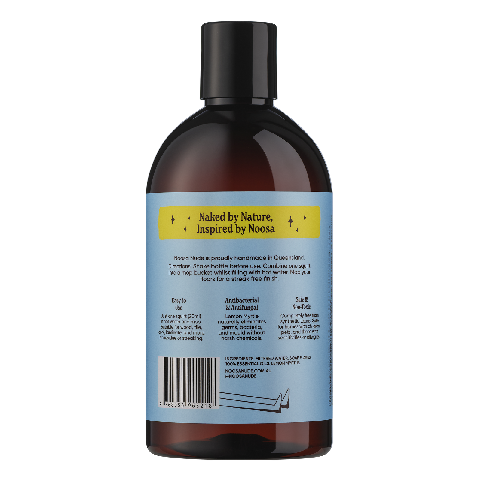Noosa Nude Floor Cleaner Lemon Myrtle 500ml alternate product view