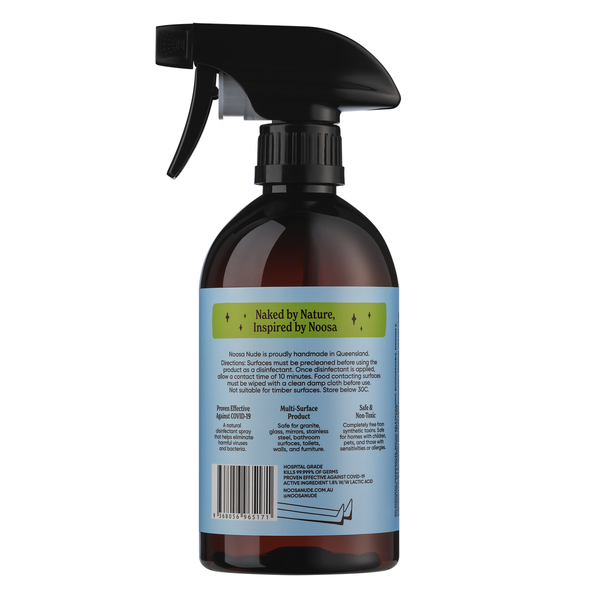 Noosa Nude Disinfectant Spray Tea Tree & Eucalyptus 500ml alternate product view