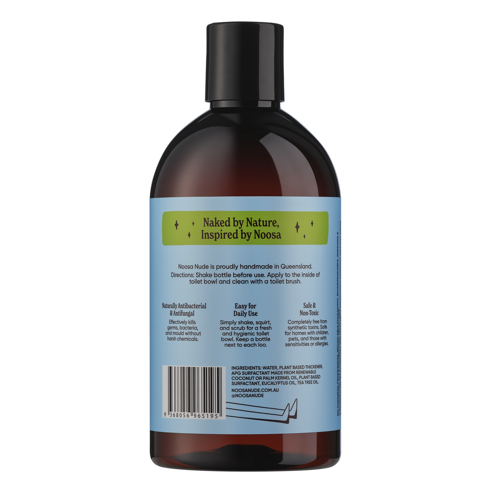 Noosa Nude Toilet Cleaner Eucalyptus & Tea Tree 500ml alternate product view