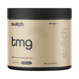 Switch Nutrition 100% Pure TMG (Tri Methyl Glycine) 150g product packshot