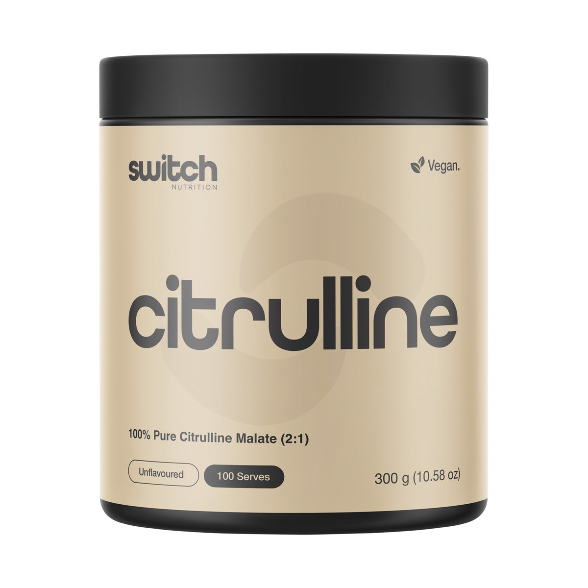 Switch Nutrition Citrulline 100% Pure Citrulline Unflavoured 300g product packshot