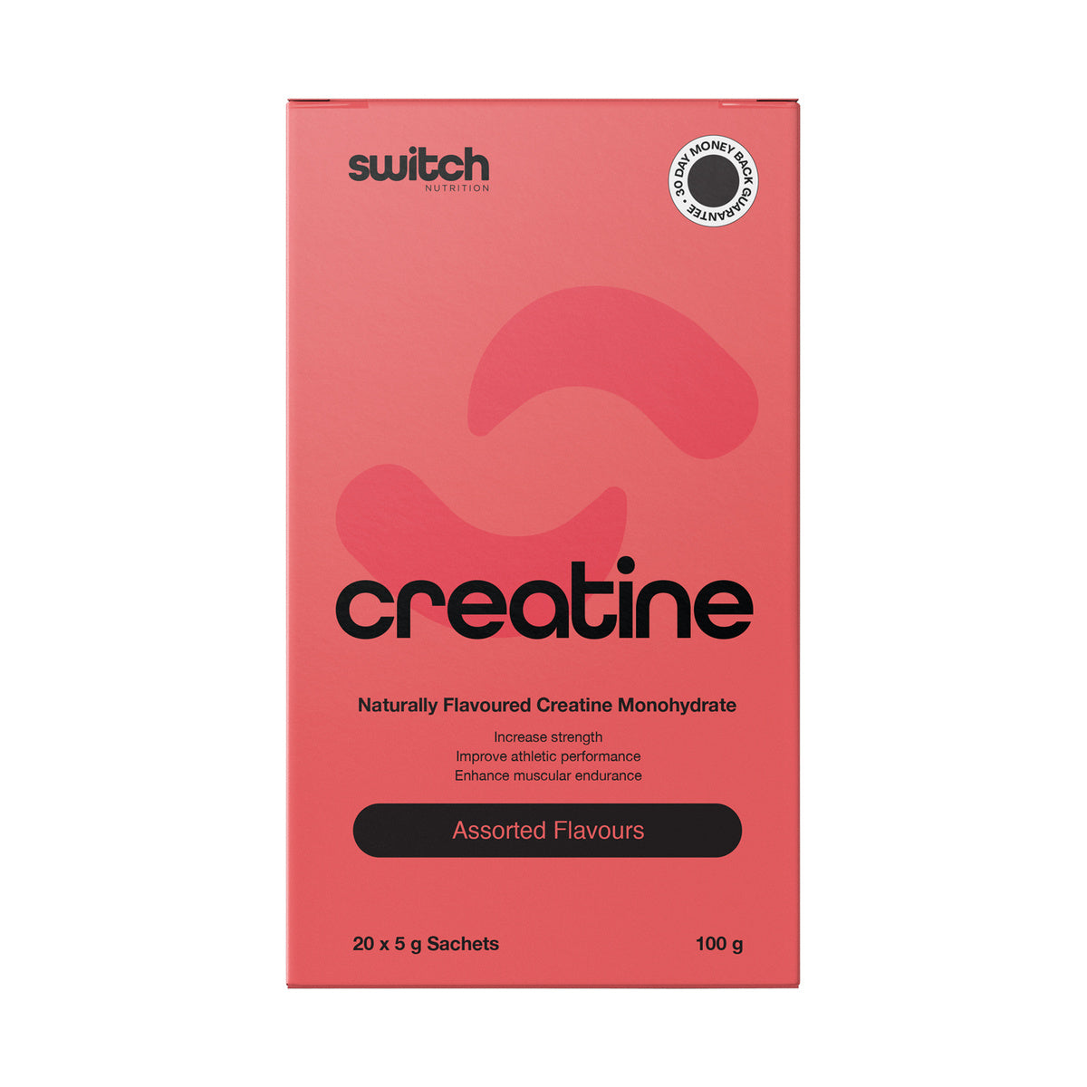 Switch Nutrition Creatine Assorted Sachets 20 x 5g product packshot