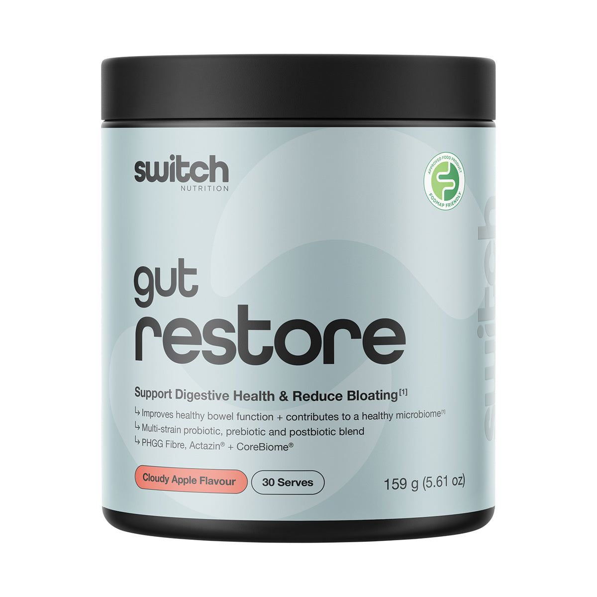 Switch Nutrition Gut Restore 159g — Cloudy Apple product packshot