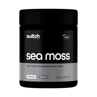 Switch Nutrition Sea Moss 100% Pure Golden Irish Sea Moss 50g product packshot