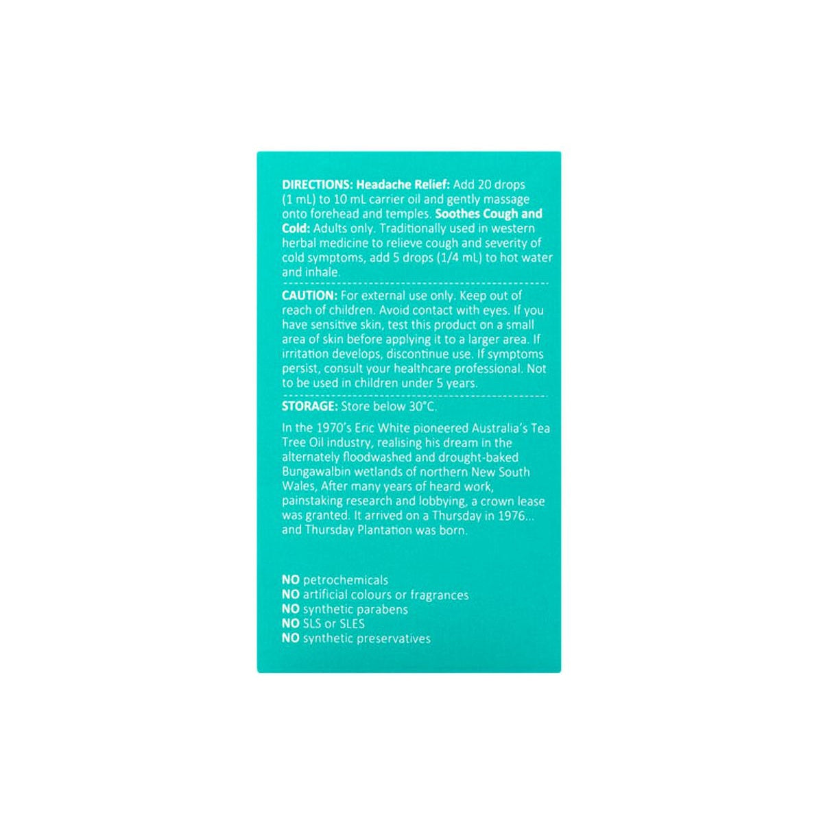 Thursday Plantation Peppermint Oil AU 25ml pack image 2