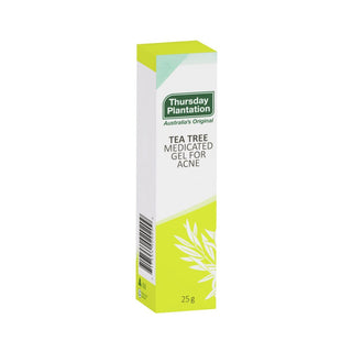 Thursday Plantation Tea Tree Medicated Gel For Acne 25g front pack