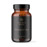 Nature's Body Tongkat Ali 200:1 500mg 60 Capsules front pack on white background